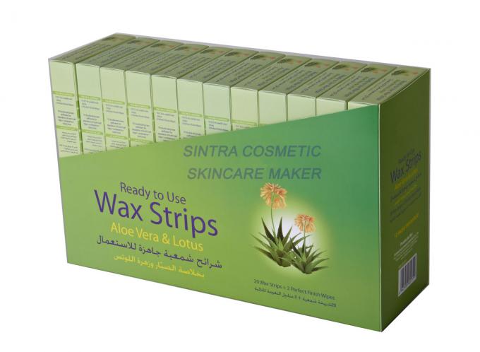 Στιγμιαίο Aloe Βέρα Lotus Extracts STF8127 αφαίρεσης τρίχας λουρίδων κεριών στο σπίτι