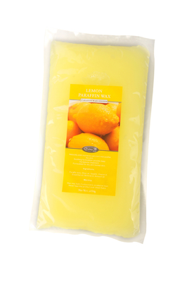 Λεμονιών Flavor Herapeutic κερί Moist SPA παραφίνης 450g για το σαλόνι καρφιών