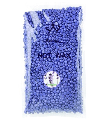 Lavender/τσαγιού αποτριχωτικό σβόλων δέντρων 500g μίνι καυτό κερί αφαίρεσης σκληρών/τρίχας
