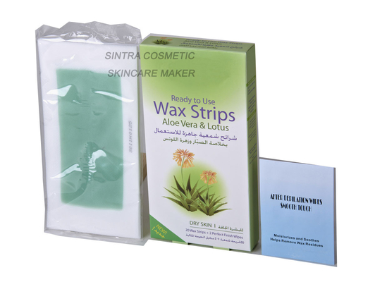 Στιγμιαίο Aloe Βέρα Lotus Extracts STF8127 αφαίρεσης τρίχας λουρίδων κεριών στο σπίτι
