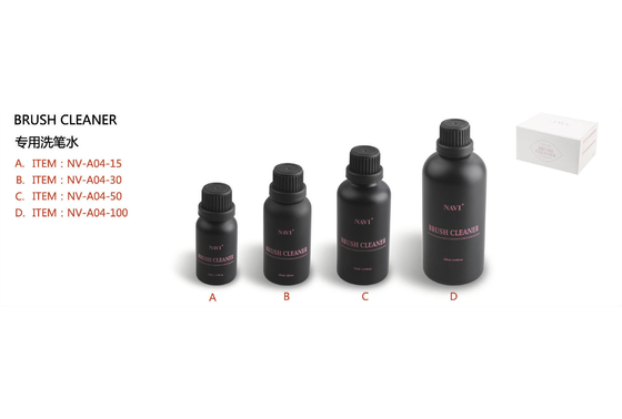 50ml ο ακρυλικός καθαριστής βουρτσών καρφιών μπουκαλιών αφαιρεί ακρυλικό/πήζει το υπόλειμμα