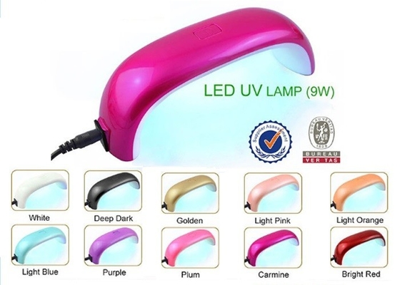 9W 110V ουράνιων τόξων των οδηγήσεων UV πηκτωμάτων λαμπτήρων ελαφριά toe καρφιών ξηρότερη θεραπεία ανεμιστήρων καρφιών πολωνική