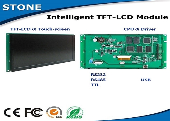 Ενότητες οθόνης αφής υψηλού ψηφίσματος LCD 5.7 ίντσα για την εγχώρια αυτοματοποίηση