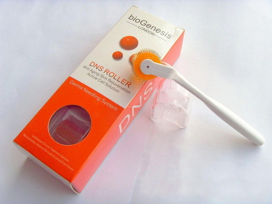 DNS biogenesis DNS Derma μικροϋπολογιστών σώματος προσώπου θεραπείας κυλίνδρων Derma skinn ο κύλινδρος 200 βελόνες τιτανίου αντιμετωπίζει τον κύλινδρο σωμάτων δερμάτων