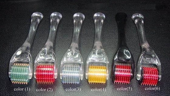το τιτάνιο 200 πρόσωπο βελόνων/κύλινδρος Derma Microneedle σώματος για την ακμή σημαδεύει την αφαίρεση