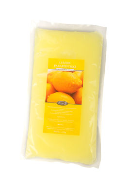 Λεμονιών Flavor Herapeutic κερί Moist SPA παραφίνης 450g για το σαλόνι καρφιών