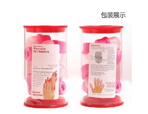 Soakers καρφιών εργαλείων τέχνης καρφιών Wearable remover 10pcs στιλβωτικής ουσίας/μπουκάλι