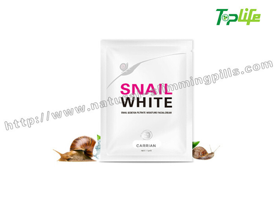 Σαλιγκάρι άσπρη Skincare & ομορφιάς προϊόντων του προσώπου κρέμα υγρασίας μασκών μεταξιού του προσώπου