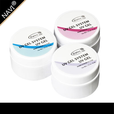 15ml/0.5oz πολωνικό σύστημα καρφιών πηκτωμάτων καρφιών UV με άσπρο ρόδινο σαφή