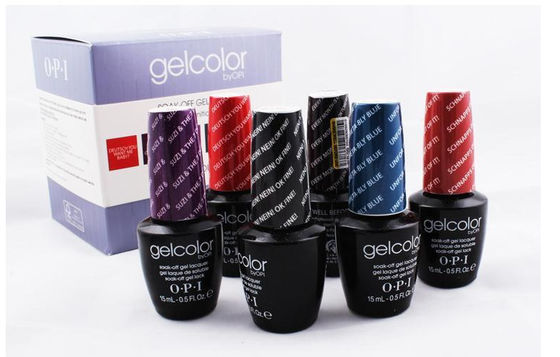 Ζωηρόχρωμο προσαρμοσμένο καρφί Gelcolor OPI κοριτσιών μακρύ τελευταίο όμορφο πολωνικό 15ML