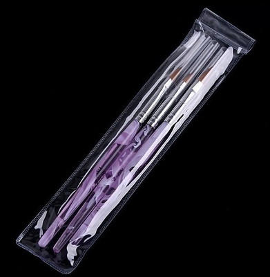 3pcs/pack UV χρώμα 2#4#6# λαβών κυμάτων θάλασσας βουρτσών τέχνης καρφιών πηκτωμάτων ακρυλικό